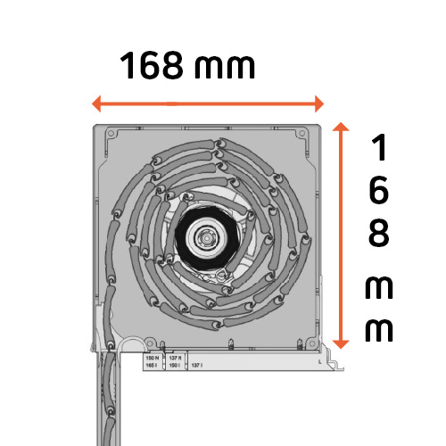 165mm