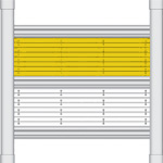 Die Ausführung des Plissees DF30