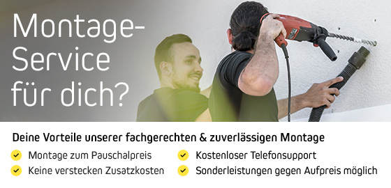 Montageservice buchen