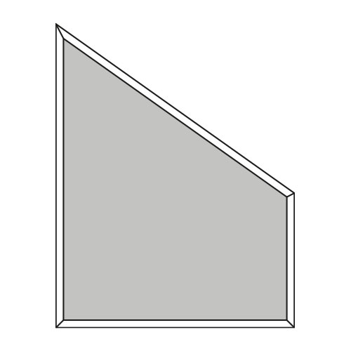 Trapèze rectangle droit