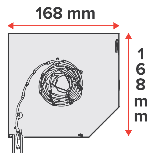 165 mm