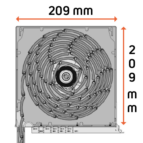 205mm